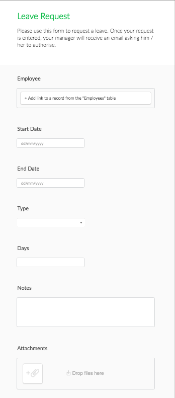 airtable form banner size